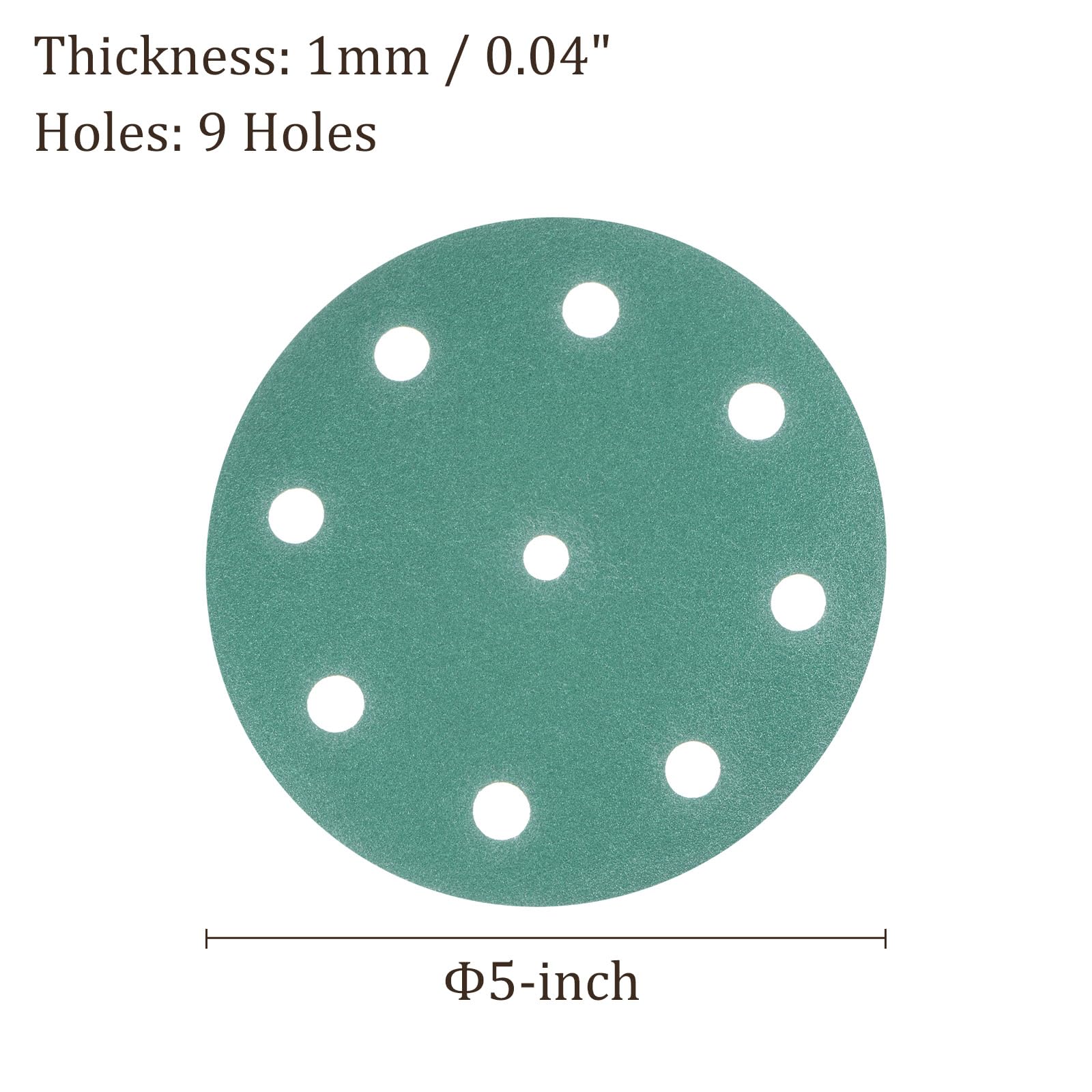Kozelo 25pcs Green Film Sanding Discs - Image 3