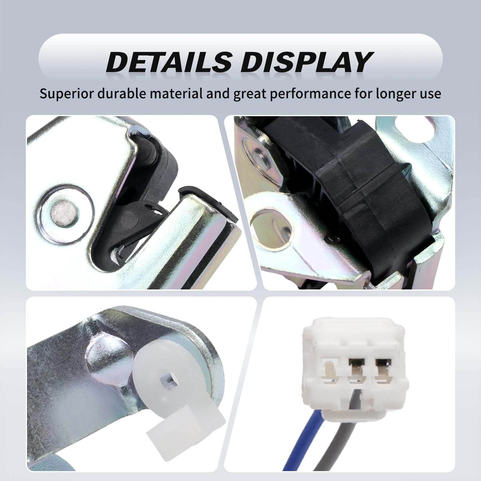 Attuatore per serratura posteriore sinistra compatibile con Doblo I (2001-2010) e Doblo I Cargo (2000-2010) (Codici: 46821518, 51757821)