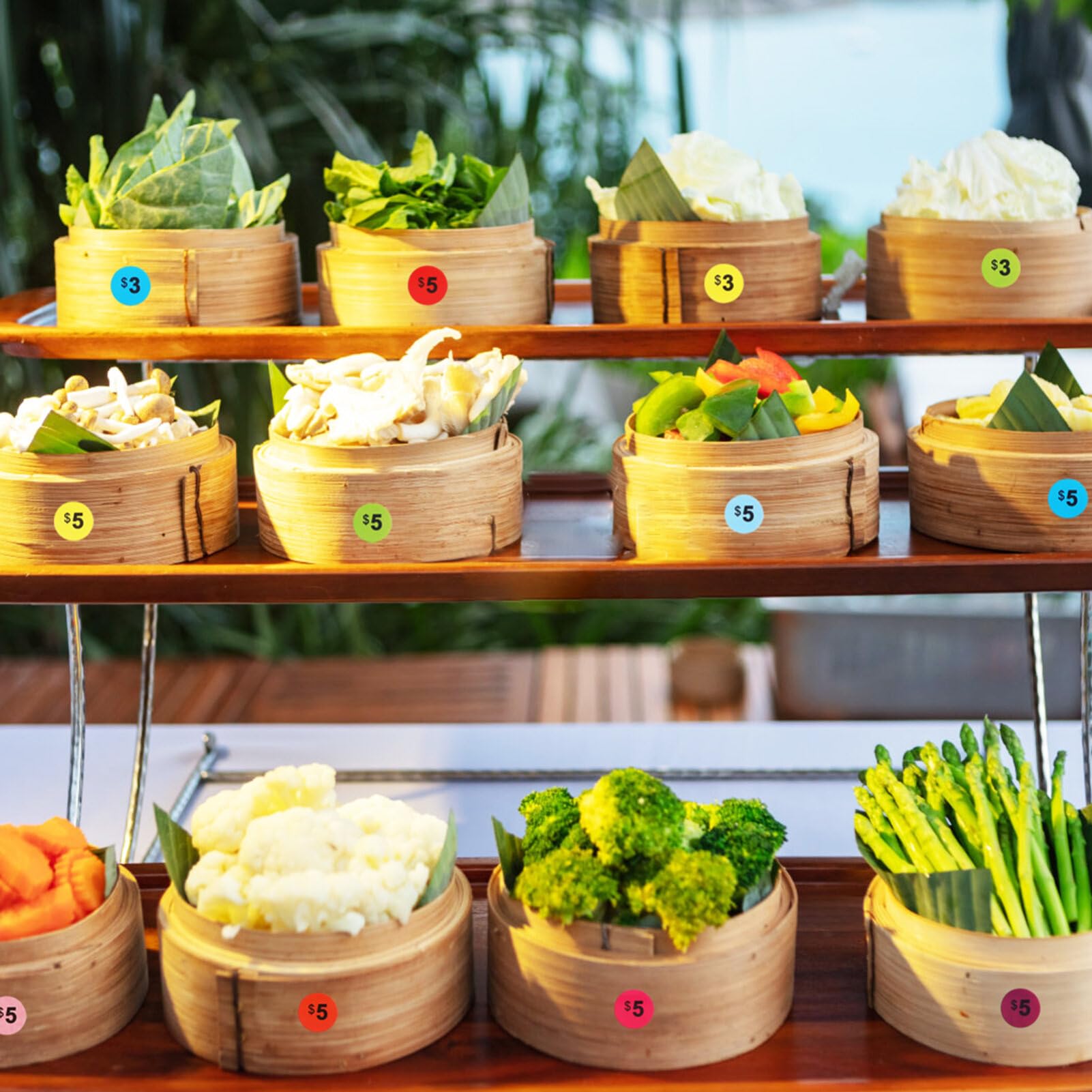 HOODANCOS Yard Sale Tags 15 Sheets Circle Stickers Retail Pricing Labels Paper Easy Application