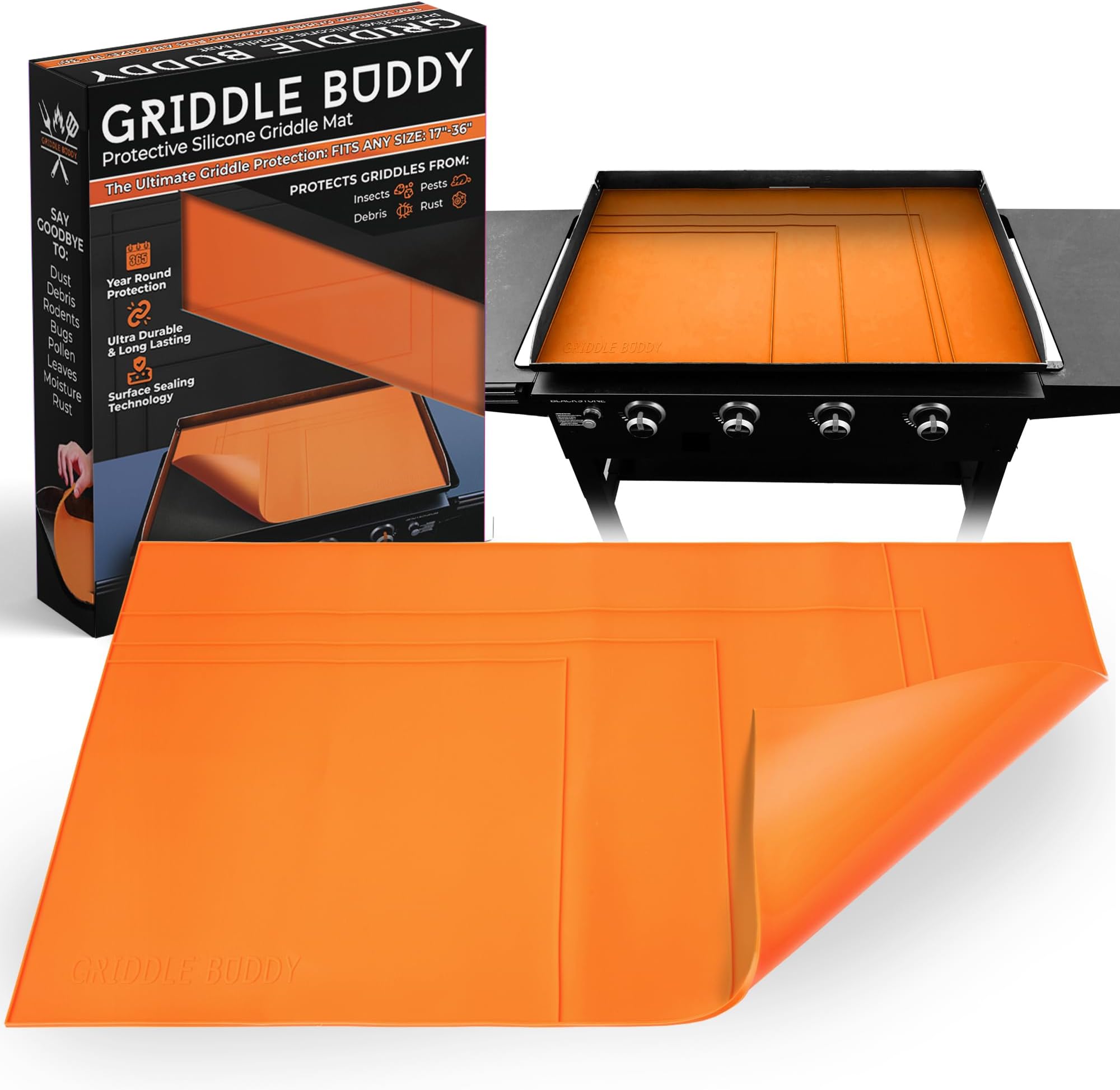 Amazon.com : Adjustable Griddle Warming Rack by Griddle Buddy for 17 ...