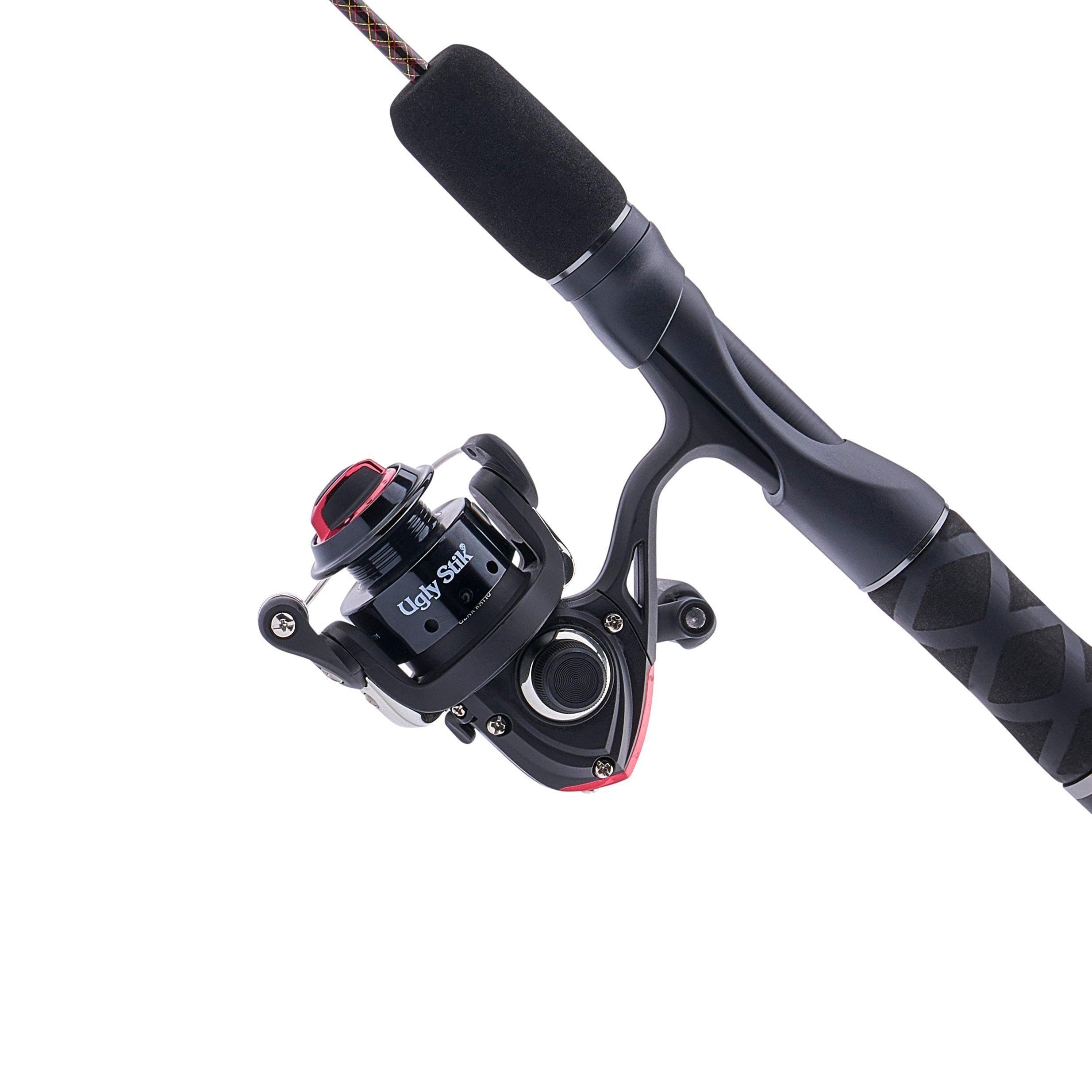 【超美品/レア】Ugly Stik コンパクトロッド& シマノ リール セット Amazon | Ugly Stik GX2 アイススピニングリールと釣り竿コンボ