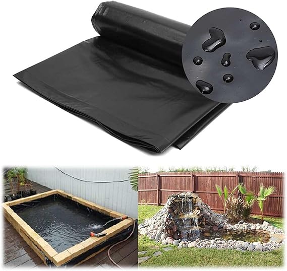 Image IXIM Heavy Duty Pond Liner, Foldable Fish Pond Bed Liners for Water Pool Waterfall Proof Ponds 2x4m 2x6m 3x7m 5x5m 8x8m 10x10m Tear Resistant Garden Pond Skins (Size : 2 x 10 m/6.5 ft x 33 ft) Image IXIM Heavy Duty Pond Liner, Foldable Fish Pond Bed Liners for Water Pool Waterfall Proof Ponds 2x4m 2x6m 3x7m 5x5m 8x8m 10x10m Tear Resistant Garden Pond Skins (Size : 2 x 10 m/6.5 ft x 33 ft)