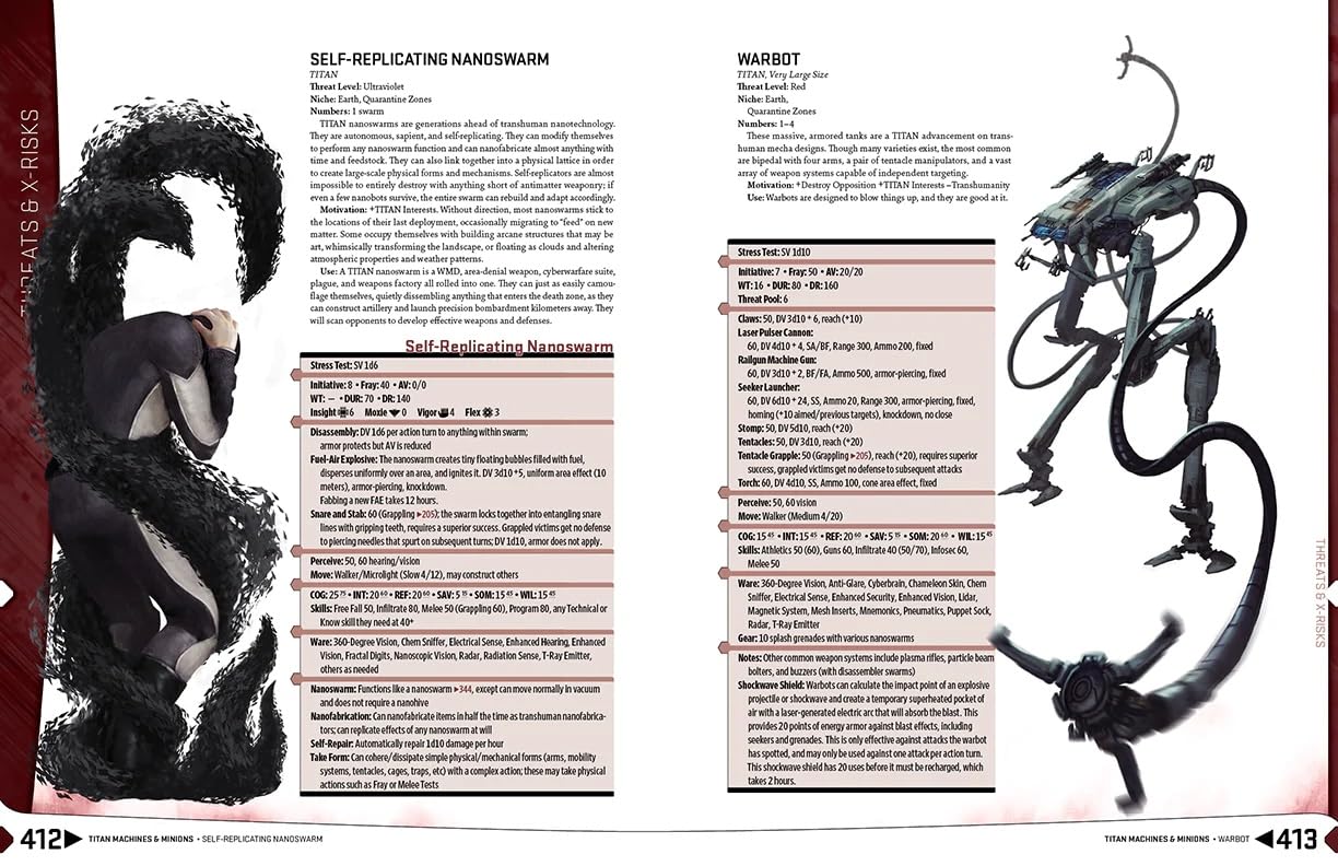 Post Human Studios Eclipse Phase RPG: Libro de Reglas de Segunda edición