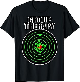 SPLATTER TARGET FUNNY NOVELTY TEES GROUP THERAPY TARGET T-SHIRT T-Shirt