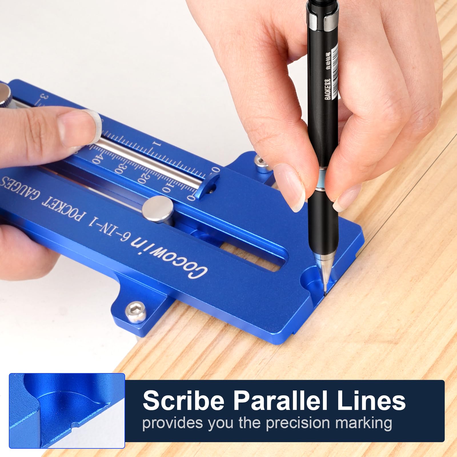 じょばじょば Amazon.co.jp: 6イン1多機能ドリル深さ測定ゲージ : DIY, Tools