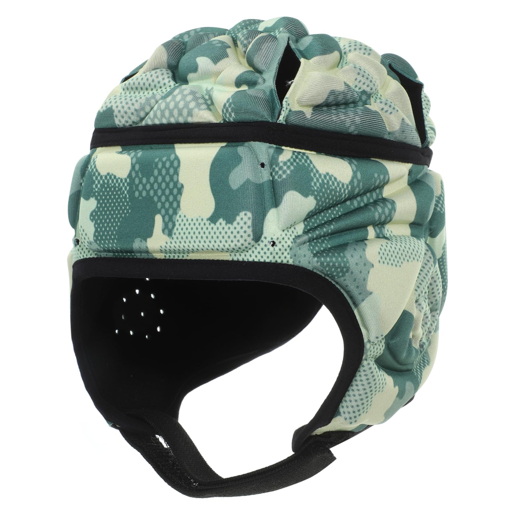 4 Stück Rugby Helm für Erwachsene Leichter Kopfschutz mit Belüftung für Fußball und Outdoor Sportarten Verstellbar für Rugby Skateboarding