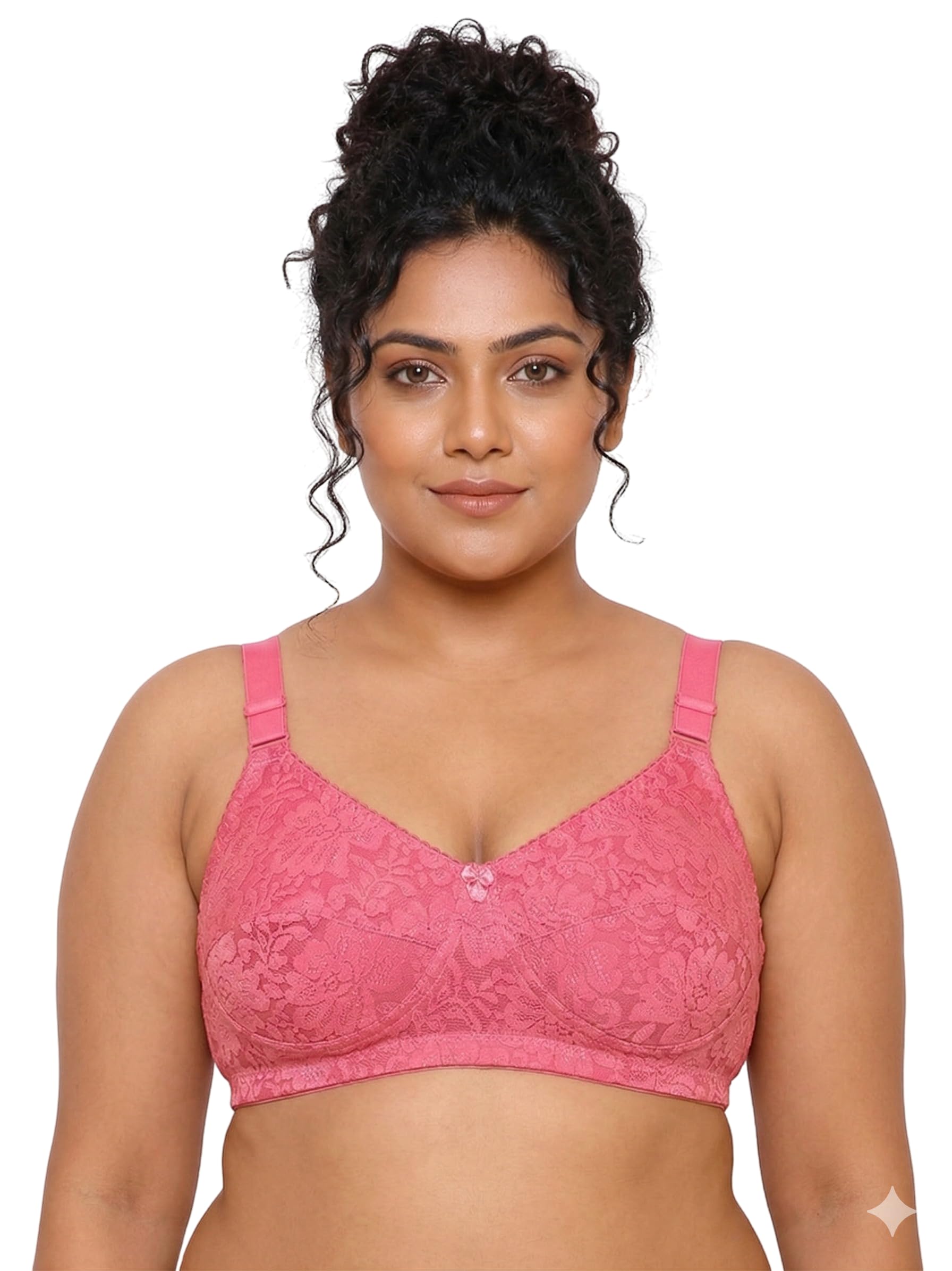 Everyday Full Coverage Bra for Women| Non-Padded| Anti Sagging Breast Uplift Bra| Everyday Minimizer Bra for Heavy Breast| Comfortable & Supportive-image-48