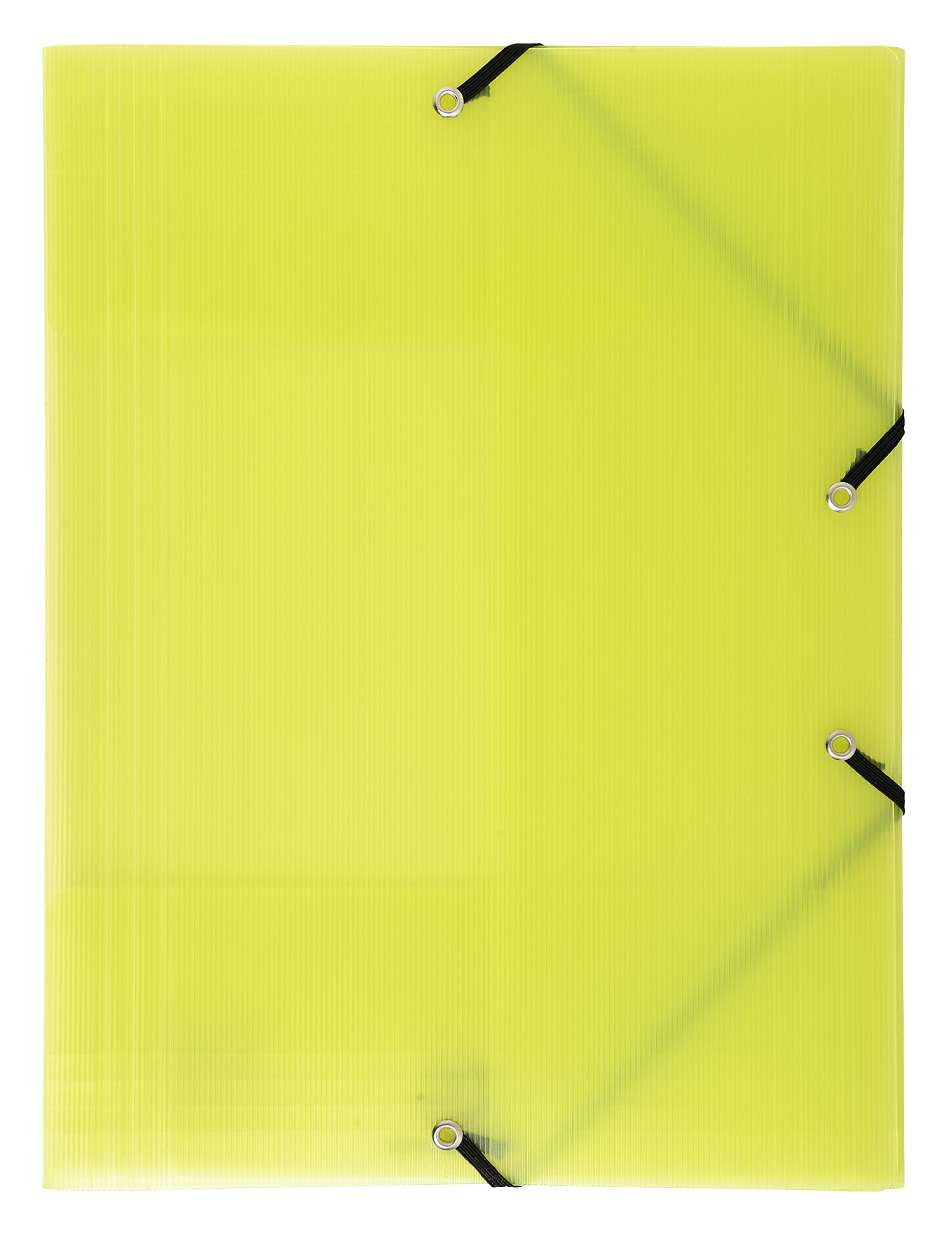 Exacompta 55877SE Packung (mit 10 Sammelmappen Linicolor, mit 3 Klappen, Gummizug, aus festem PP, DIN A4, 21 x 29,7 cm) 10er Pack farbig sortiert
