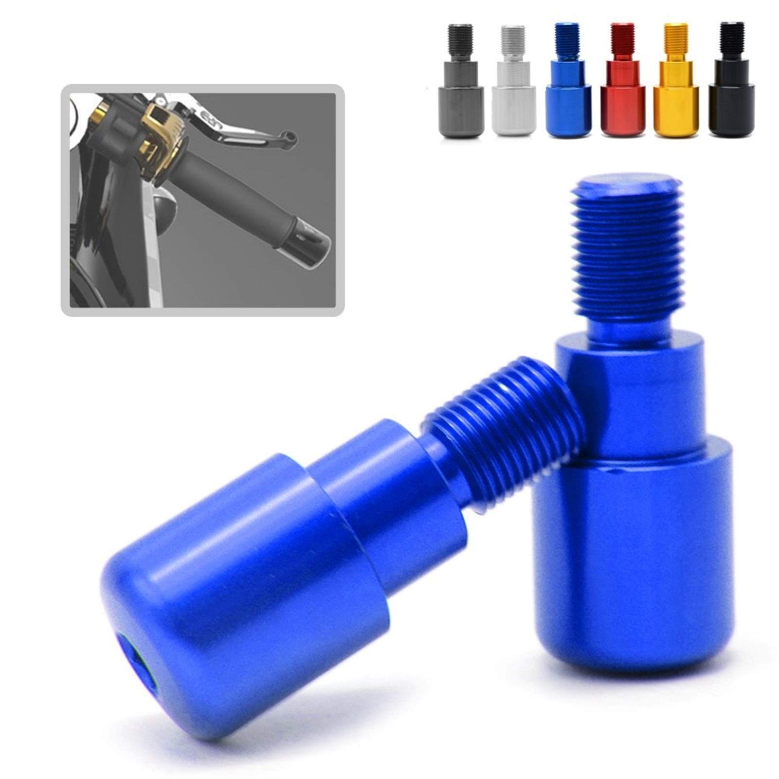 Embouts De Guidon Moto En Aluminium - Compatibles YZF R125, MT-07, MT-09, FZ Series Et Bien D'autres Modèles - 11
