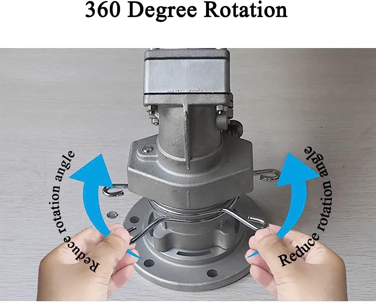 Rociador de agua de impacto por impulso, rociador de riego agrícola, rociador de agua con varilla de vórtice de turbina agrícola de 2", rociador de riego giratorio de 360 ° para áreas grandes, para g