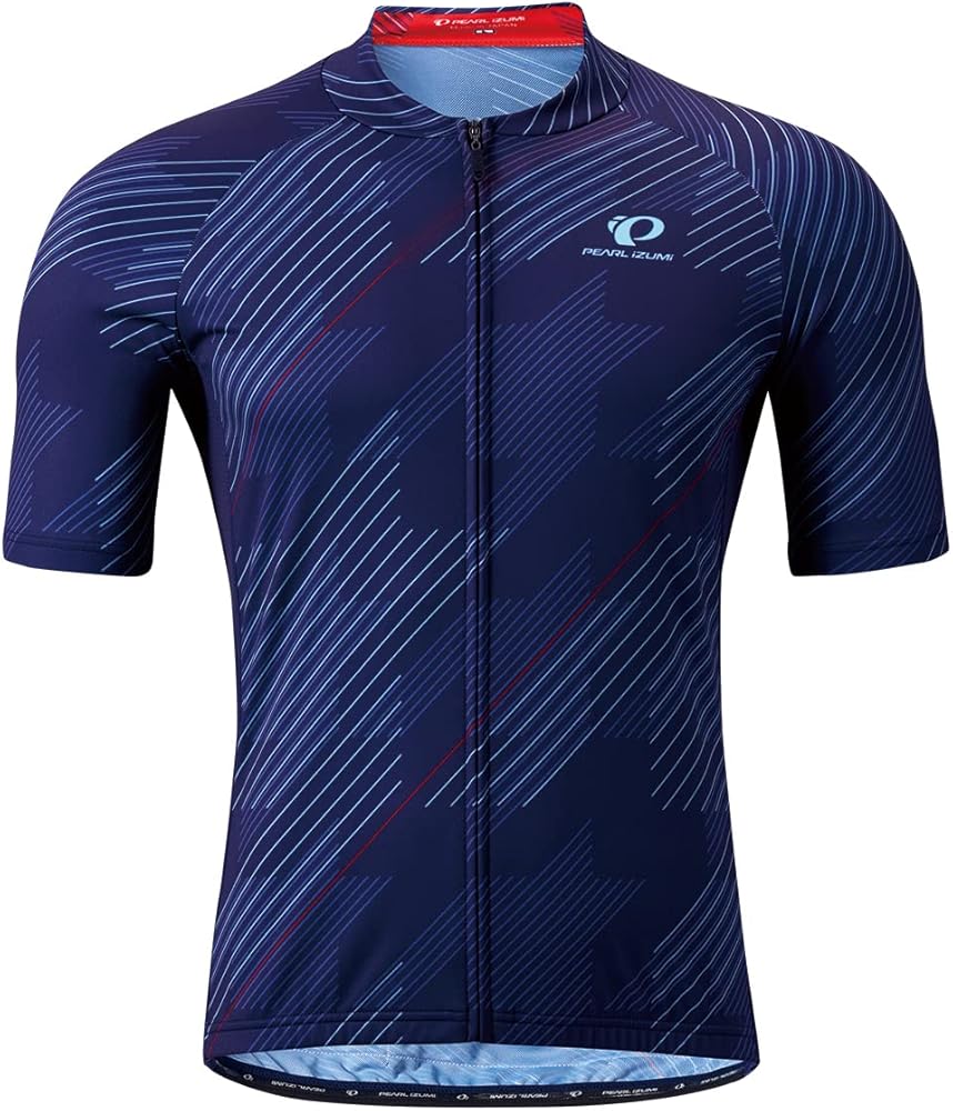 Amazon | [パールイズミ] サイクルジャージ プリント ジャージ（ワイド