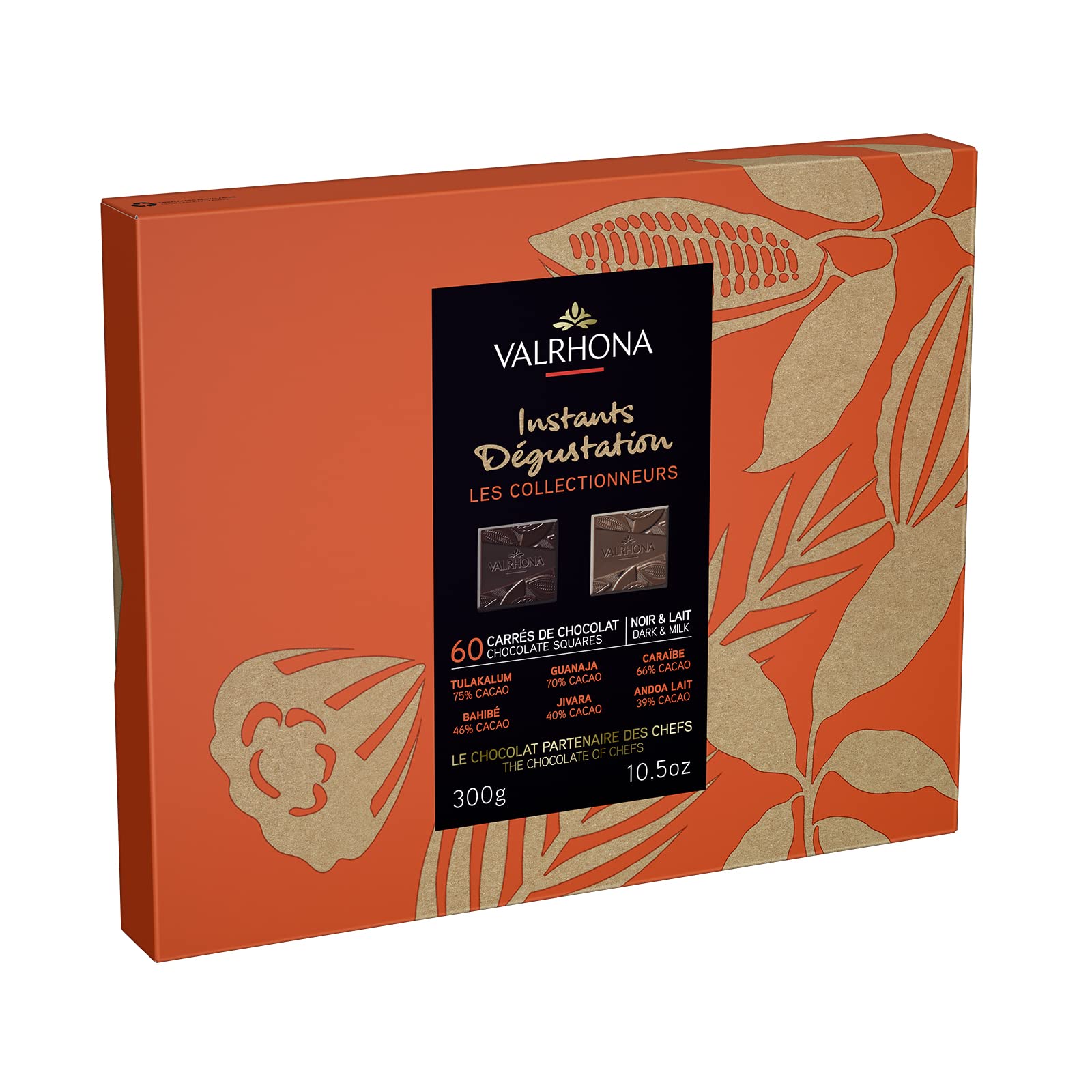 Valrhona Zestaw KOLEKCJONERÓW 60 kwadratów-300g