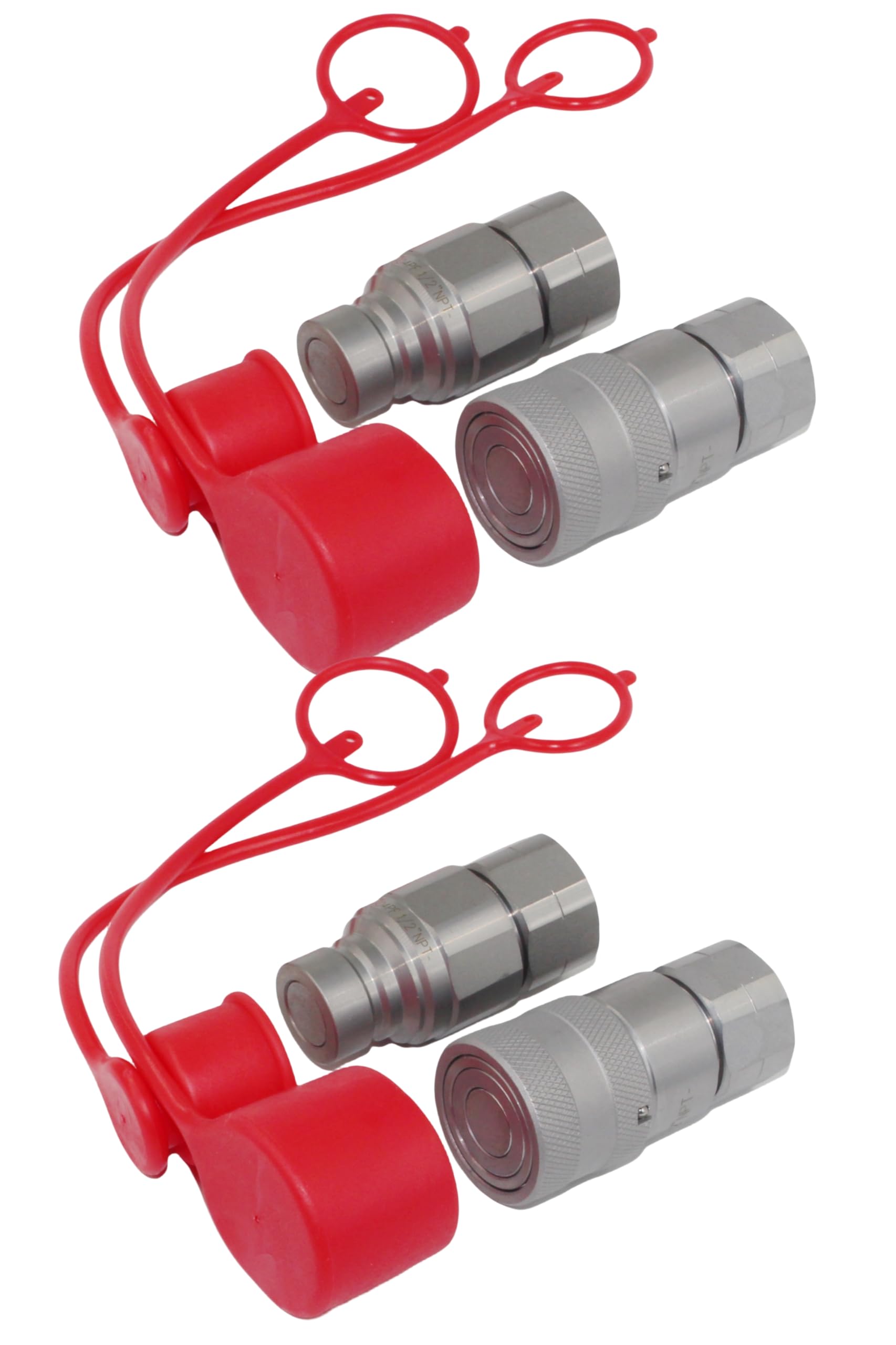 Amazon.com: 2 Sets LSQ-FF-04 1/2'' NPT ISO16028 Flat Face