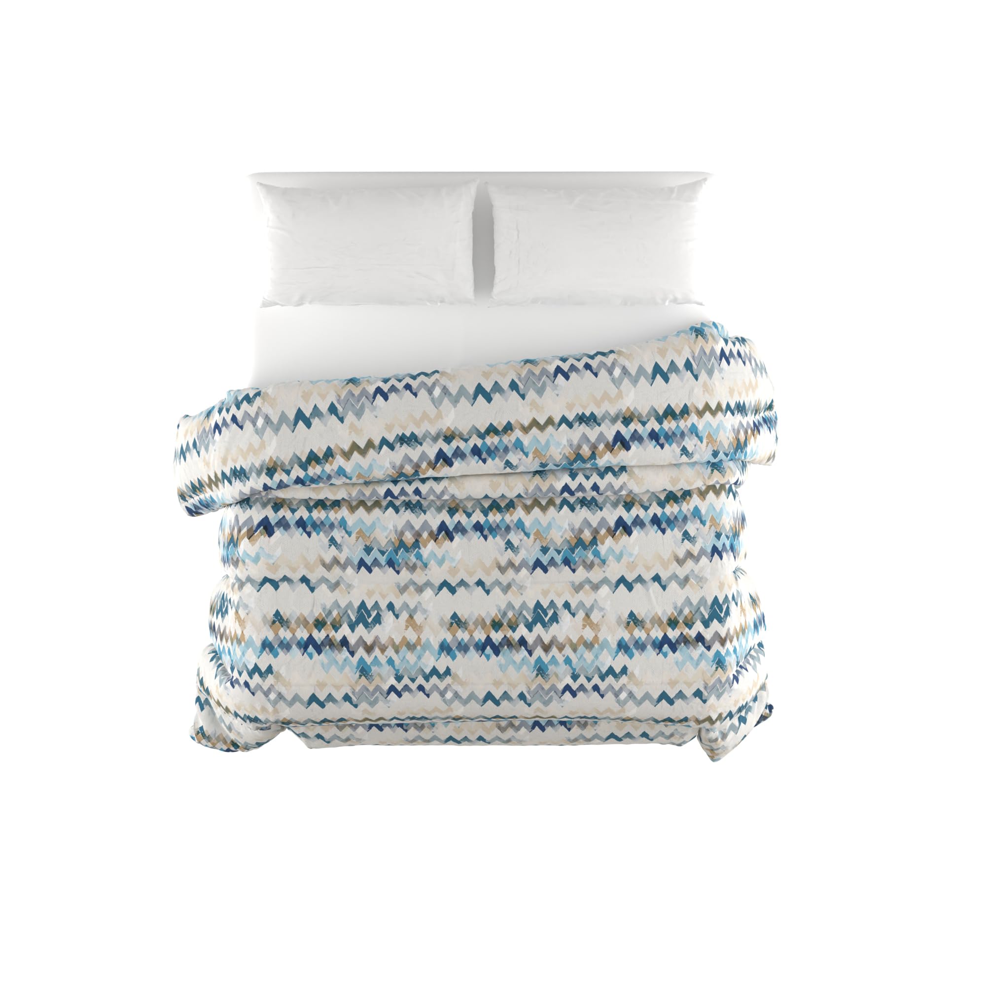 Italian Bed Linen Trapunta invernale FASHION stampata e imbottita, Modernsky, Matrimoniale 260x260cm