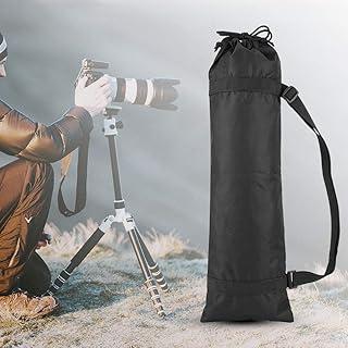 Airshi Photography Carry Bag, Lightweight Camera Tripod Bag, Black Oxford Cloth for Monopod (55CM)