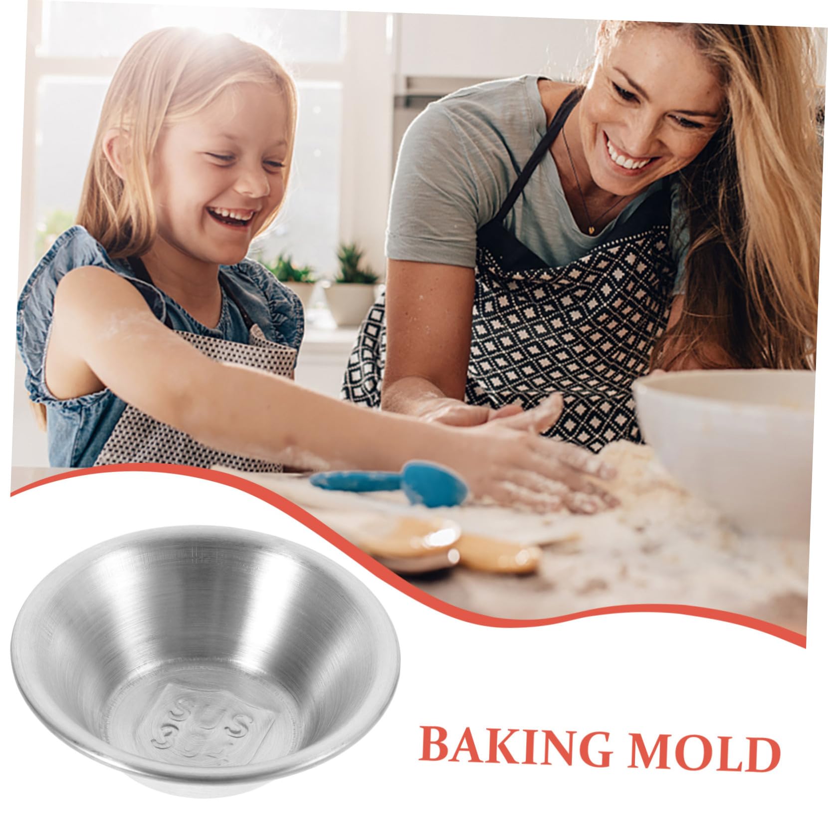 GREENADSCAPE U-förmige Kuchenform - Edelstahl Backform Für Brot & Kuchen