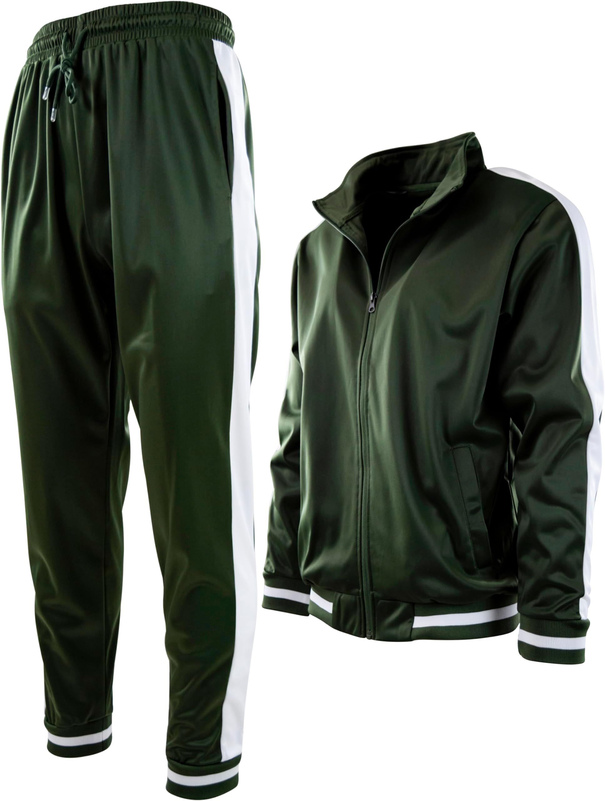 olive tracksuit mens