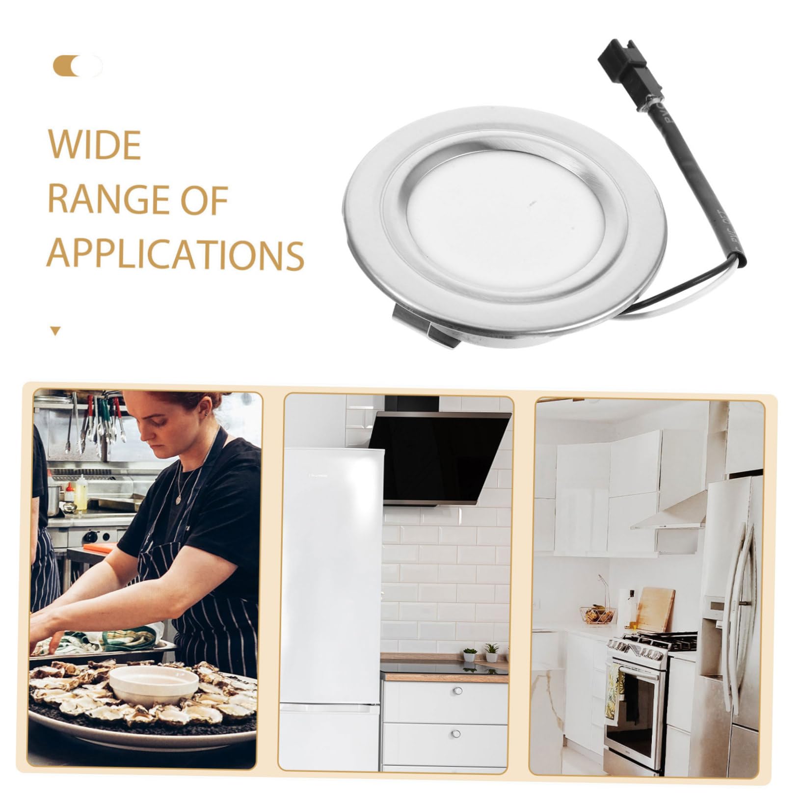 SOPOTUTU 2er Set LED Dunstabzugshauben Lampen - Schattenfreie Beleuchtung Für Küchenhauben