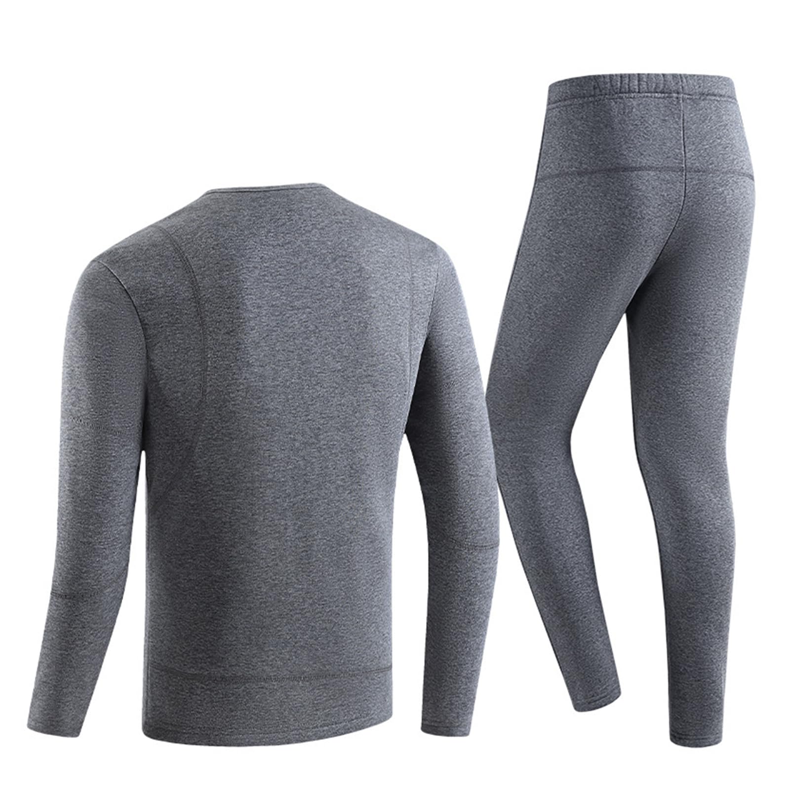 Conjunto de ropa interior térmica atlética cálida para correr, esquí, ciclismo, capa base calentada eléctrica USB, leggings de nieve, pantalones largos, calefacción eléctrica por USB