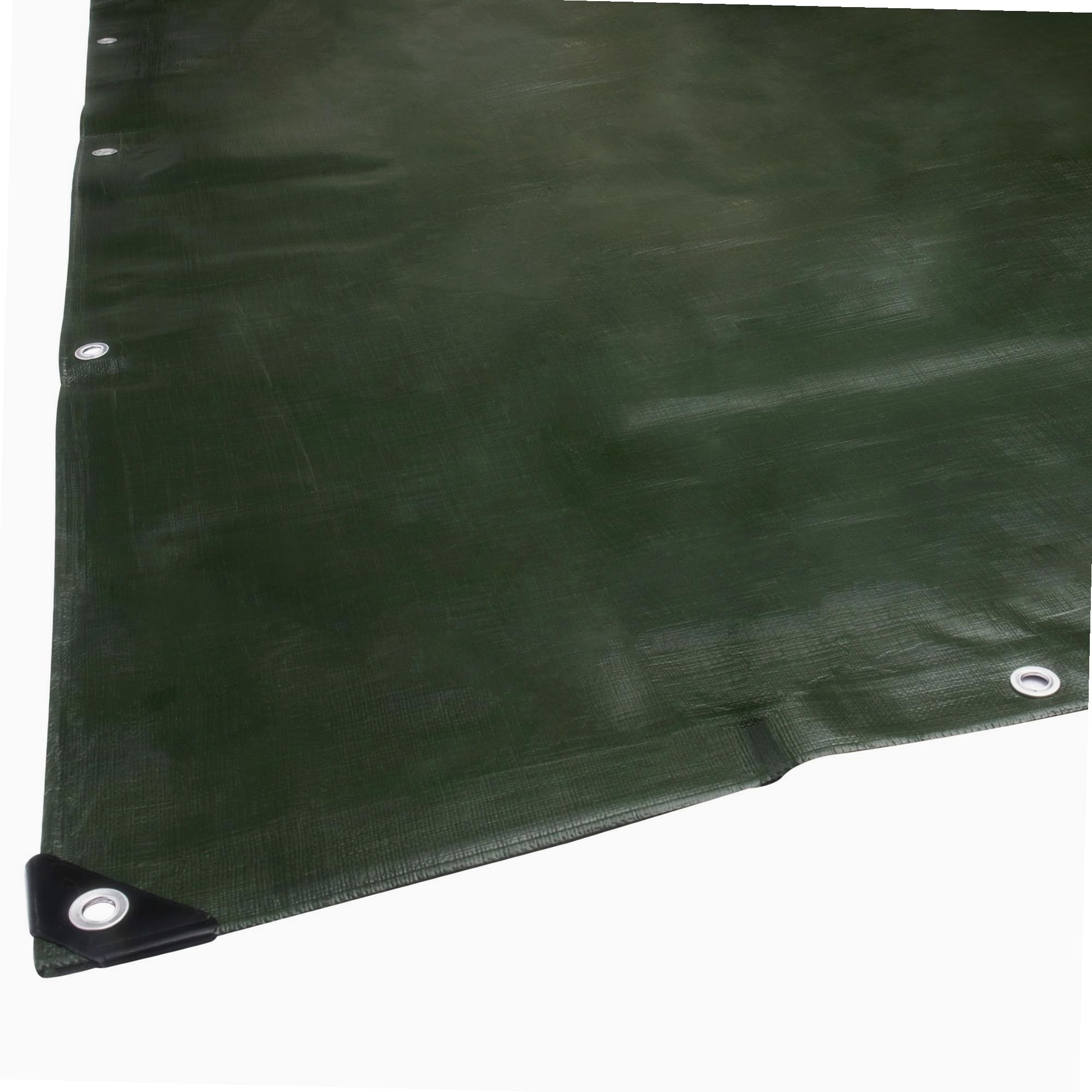 Werkapro Bâche multifonctions noire et verte m2 10668 plandeka ochronna, wodoszczelna, wielofunkcyjna, 4 x 5 m, 240 g/m², dwustronna, zielona i czarna, 4 x 5 m