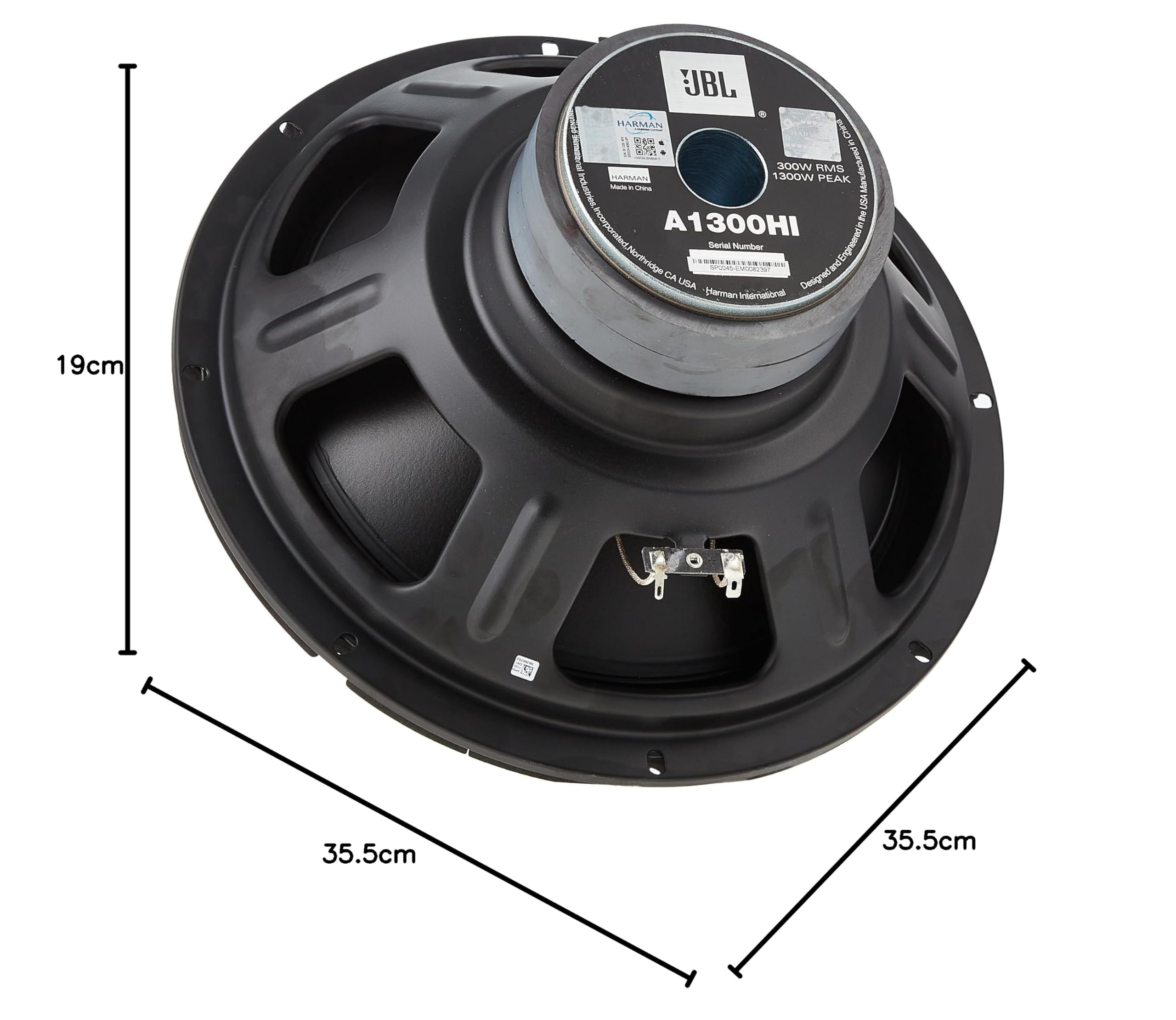 Jbl A1300Hi 1300W Wired Subwoofer - Black — Amazon image 4