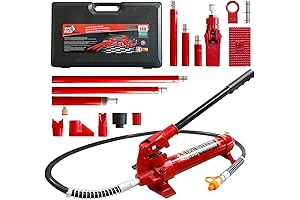 BIG RED 4 Ton Porta Power Kit: Hydraulic Equipment Kit for Auto...
