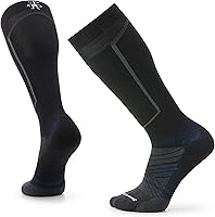 Smartwool Men's Targeted Cushion Over-the-Calf Ski Socks - Merino Wool for All-Day Slope Comfort