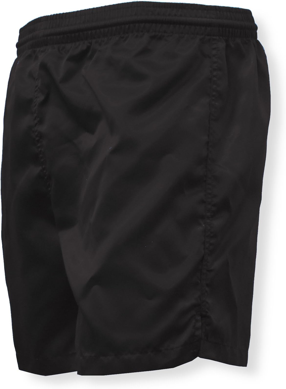 Olympic Nylon Satin Soccer Shorts - Size Adult M - Color Black