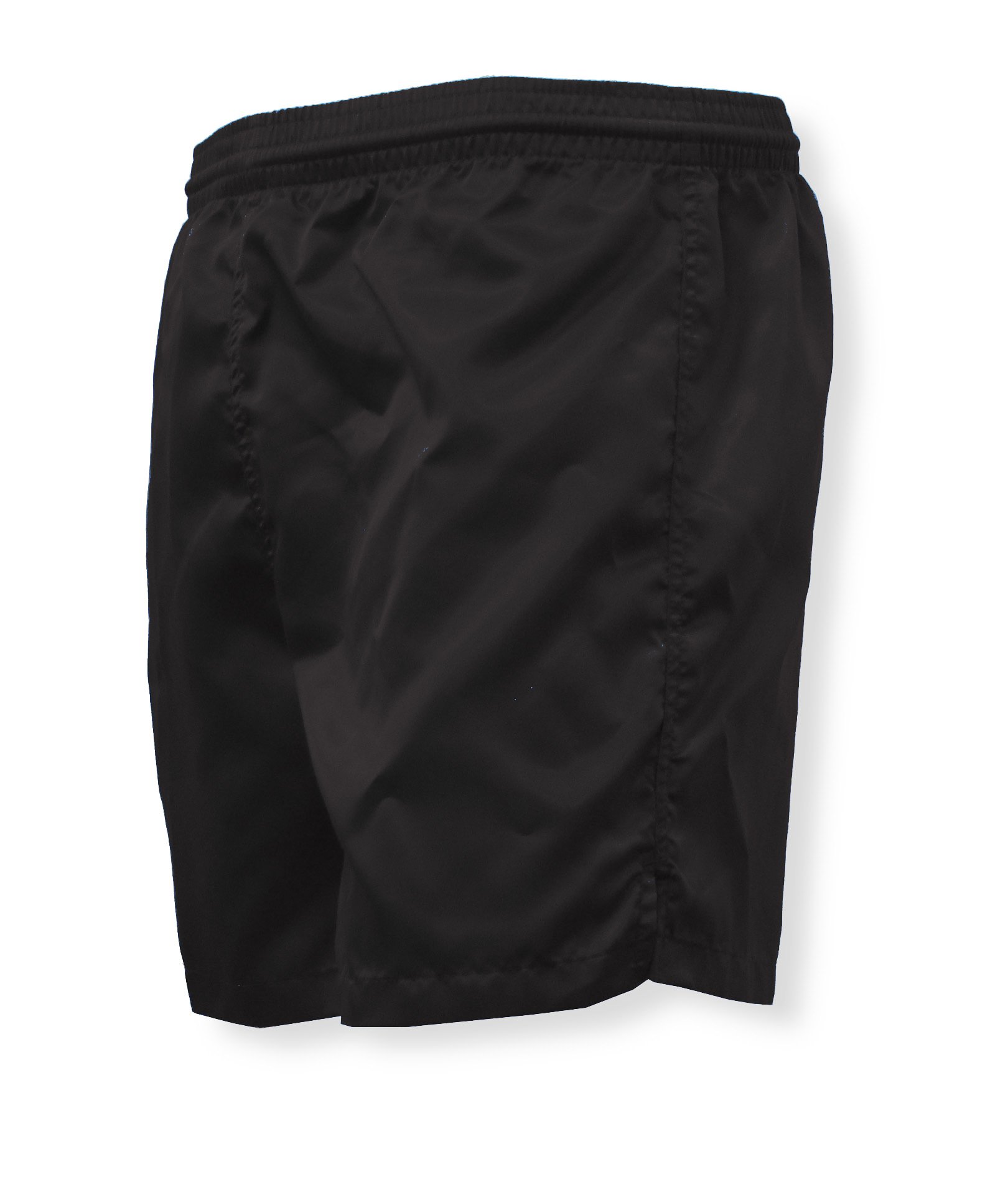 Olympic Nylon Satin Soccer Shorts - Size Adult M - Color Black