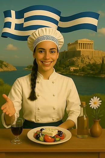 Recetas Populares de la Gastronomía griega: Las 15 recetas de cocina mas populares de Grecia (Recetas Populares de la Gastronomía Mundial)