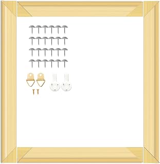 DIY Canvas Stretcher Bars 20x20 Inch Canvas Frame, Sturdy Stretcher Frames for Oil Paintings, Prints, Paint by Numbers & Posters