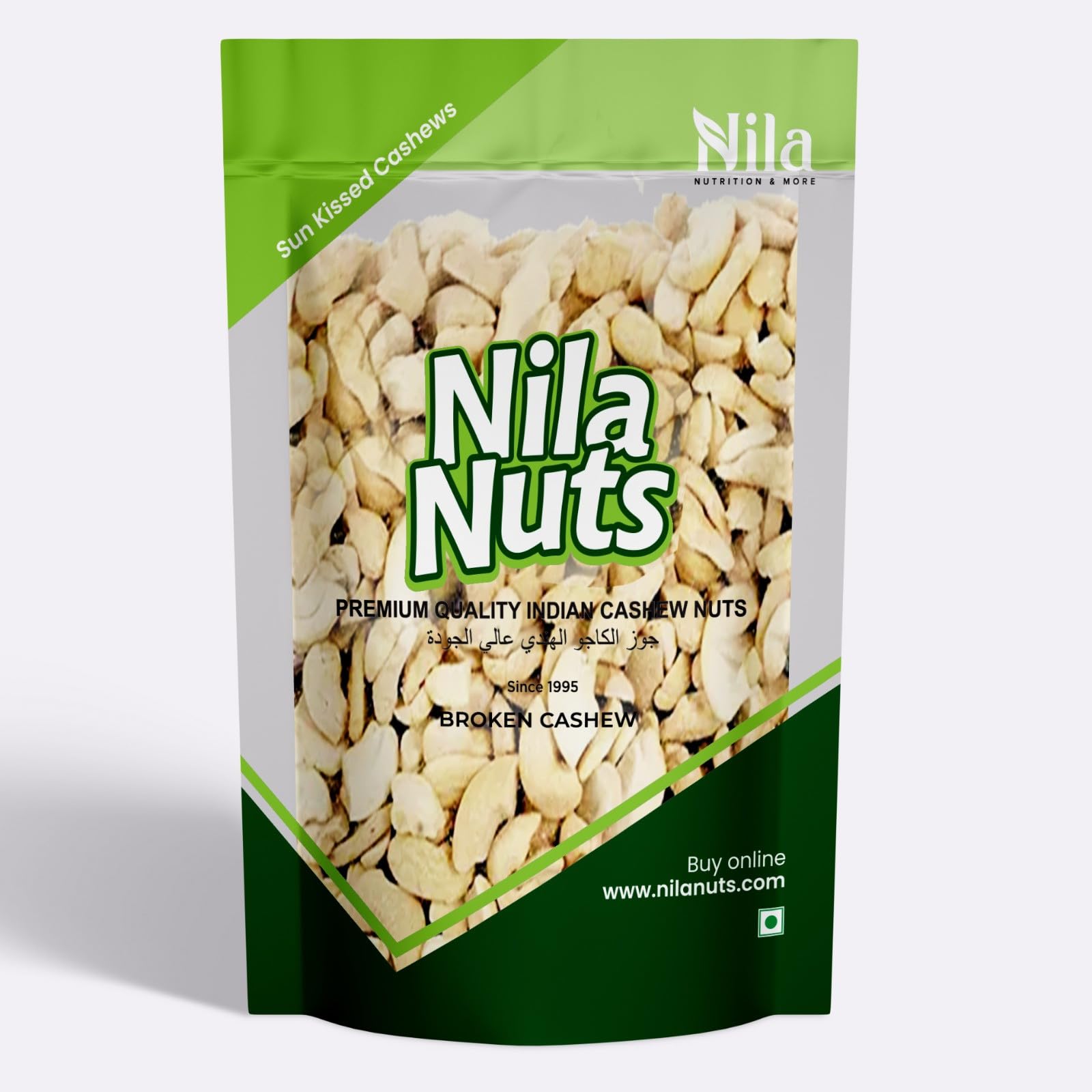 NilaNuts Plain Broken Cashew Kernals S.Pouch | Dry Fruit | Kaju | Rich In Protein (250) (B0DBHKF9GG) Amazon Price History, Amazon Price Tracker