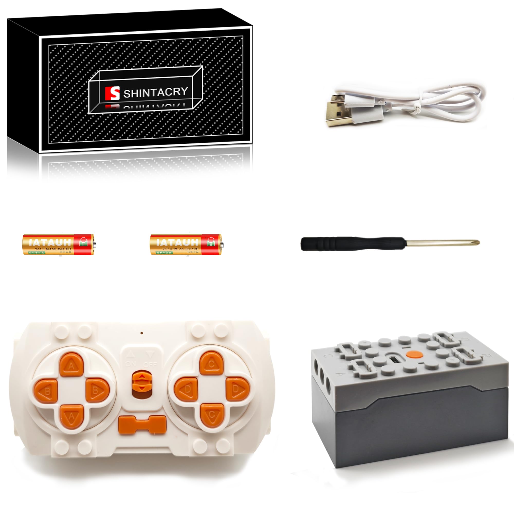 Amazon.com: SHINTACRY Power Functions RC Kit, 4-Channel Input