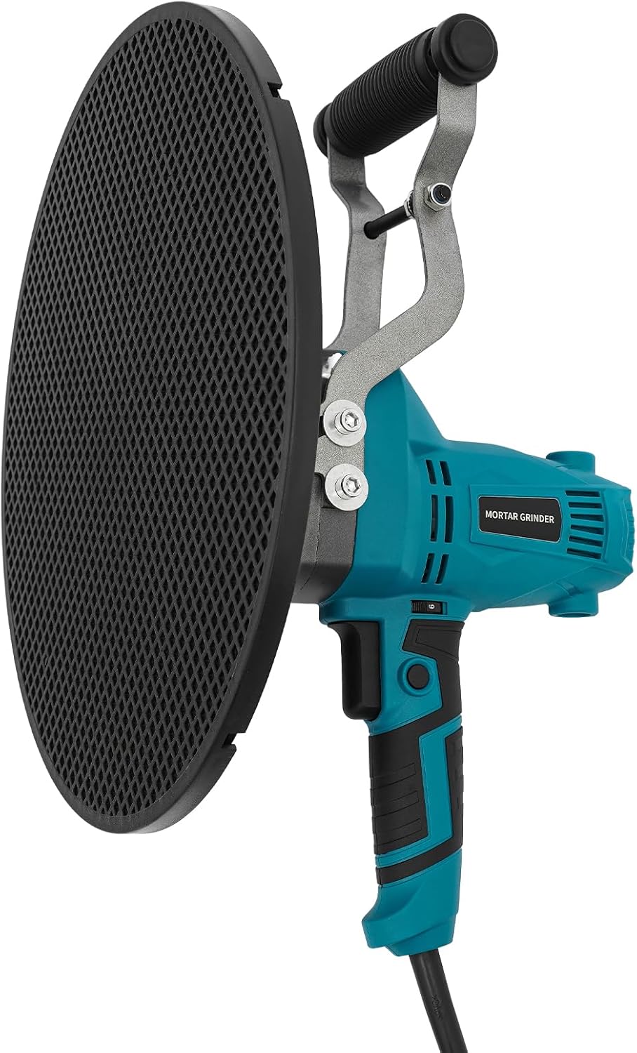 850W 110V Electric Concrete Cement Mortar Trowel, 50-100RPM Handheld Concrete Mixer Wall Smoothing Polishing Machine with Adjustable Speed, Portable Putty Cement Plaster Smoothing Tool