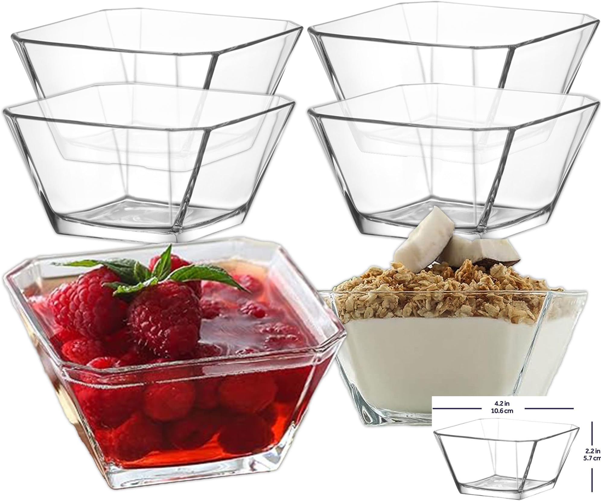 Coupes à Dessert / Fruits En Verre Luminarc | Selency