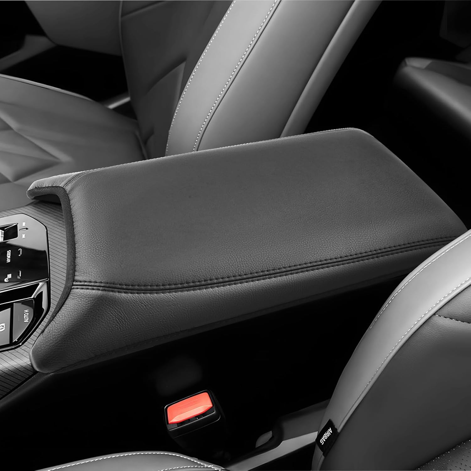 SKTU for 2025 2026 Nissan Armada Armrest Cover for 2025 2026 Nissan Armada (SV/SL/Platinum/Pro-4X/Platinum Reserve) Center Console Cover Nissan Armada 2025 2026 Accessories Console Cushion (Thicken)