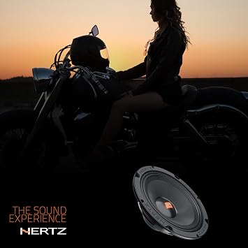 HERTZ SPL Show Series SV-165-NEO 6.5 4-Ohm SPL Midrange Speaker Drivers (Pair) with Neo Magnets and UV/Waterproofing