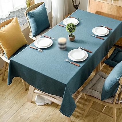 Amazon Pirnsdg テーブルクロス おしゃれ 撥水加工 北欧 テーブルカバー リネン 撥水 お手入れ簡単 汚れ防止 厚手 長方形 テーブルクロス 食卓マット ブルー 防水 無地 110x110 テーブルカバー 丸洗い可 長方形テーブルカバー 防水 耐久 手入れ簡単 家庭 業務用 ず Amazon Pirnsdg テーブルクロス おしゃれ 撥水加工 北欧 テーブルカバー リネン 撥水 お手入れ簡単 汚れ防止 厚手 長方形 テーブルクロス 食卓マット ブルー 防水 無地 110x110 テーブルカバー 丸洗い可 長方形テーブルカバー 防水 耐久 手入れ簡単 家庭 業務用 ず