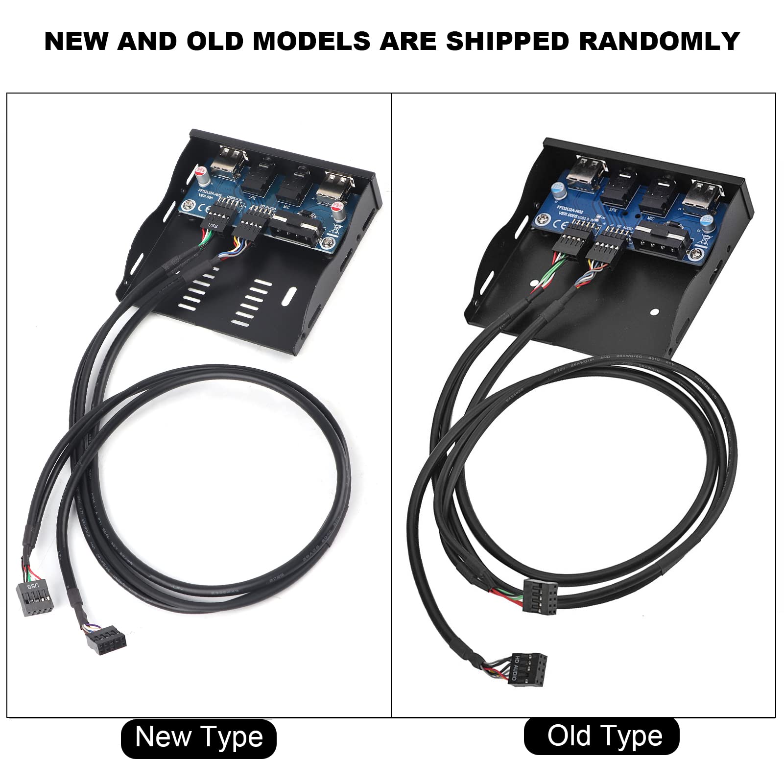 3.5 Panneau Avant Panneau Avant du PC Lecteur de Carte Interne 3.2 15 × 11 × 3 Usb2.0 Hdaudio Floppy Panneau Avant 3.5 Interface 9 Broches à 2 Usb2.0 avec Micro Audio