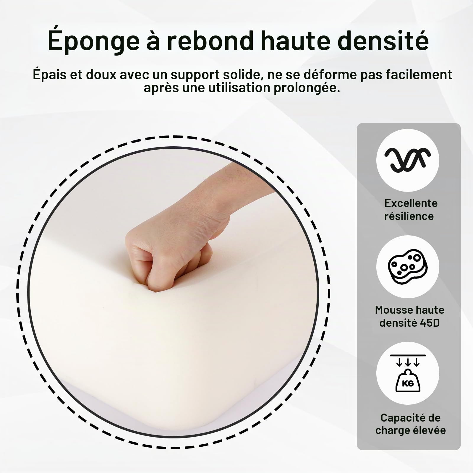 Siège rehausseur de salon de coiffure pour enfants - En cuir - Avec poignée - Pour salon de beauté et spa