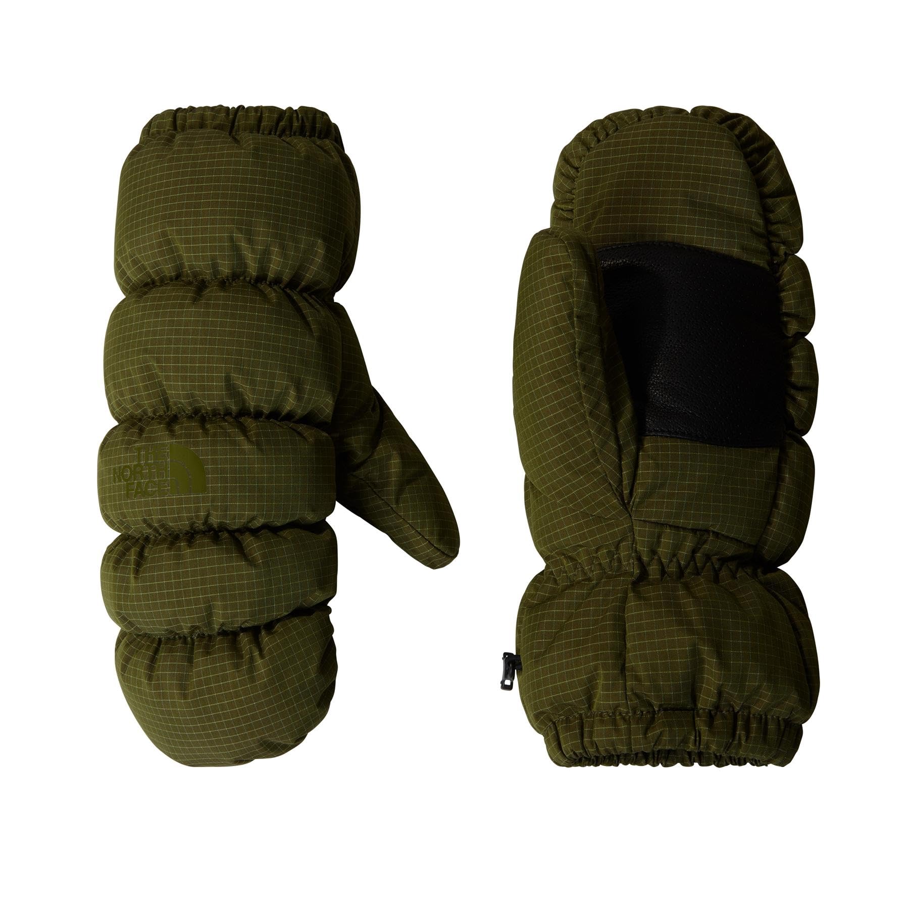 The North Face Men's Montana Puffer Mitt Ski Gloves, Forest Olive Iridescent, XXL