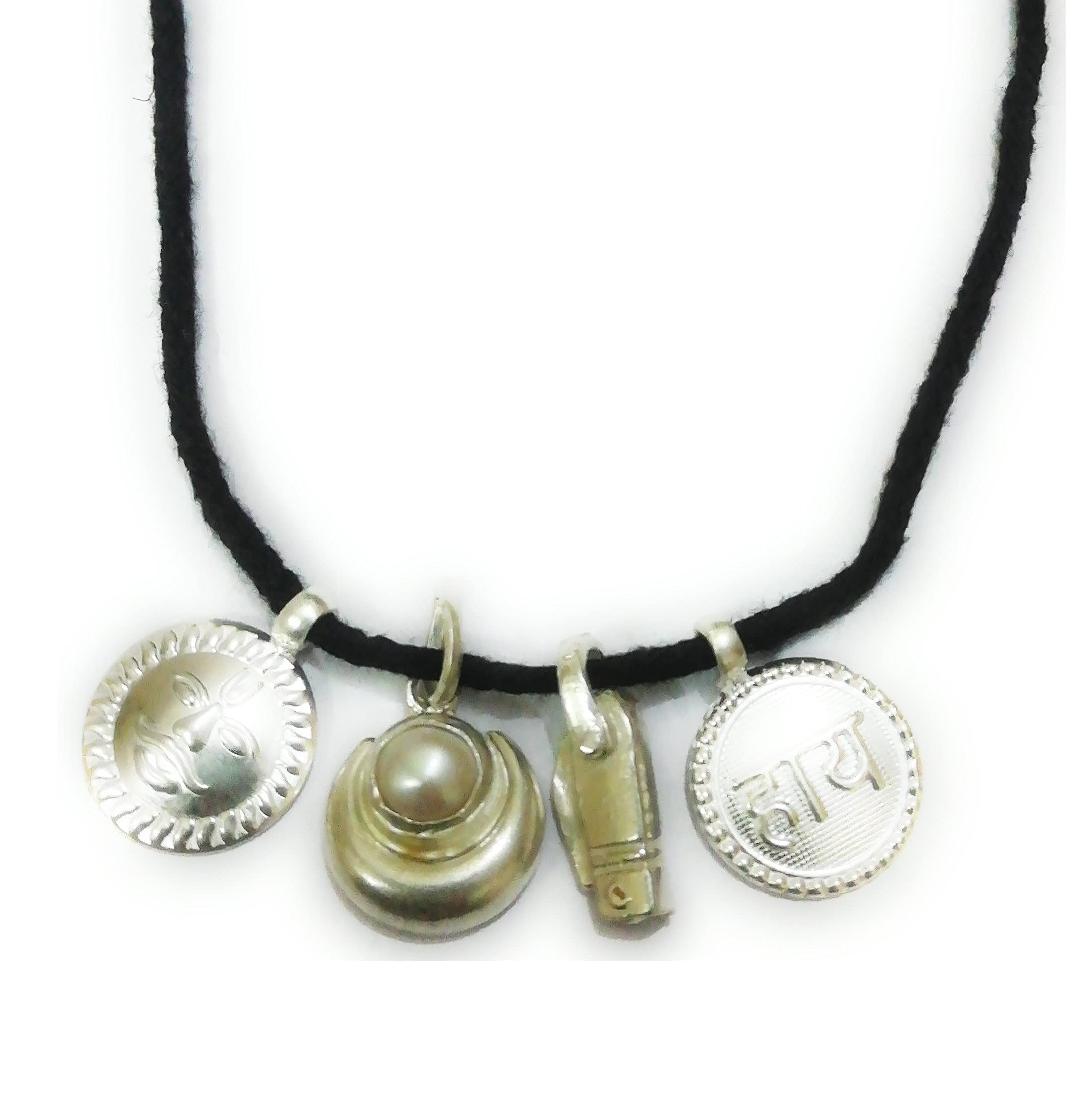 BABYL LVERSE【ELEMENT PENDANT】 shree jewellers Pure Silver Nazar Pendant For Unisex-Child In