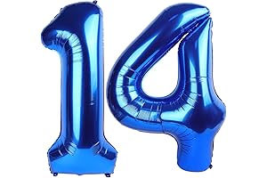 Majestic Navy Blue Number 14 Balloons: The Perfect Touch for Unforgettable Celebrations