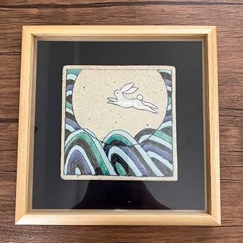 陶板絵画 宮崎祐輔 色絵 陶額 陶板画 - メルカリ