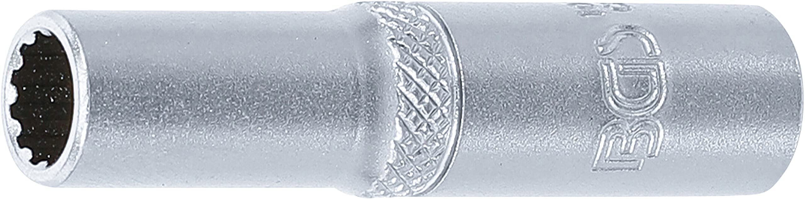 BGS 10157 | Socket, Gear Lock, deep | 6.3 mm (1/4") Drive | 7 mm