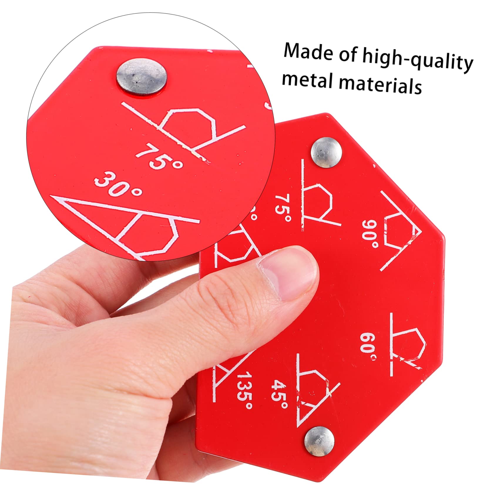 Veemoon 6pezzi Magneti Per Saldatura Set Da Posizionatori Magnetici Robusti Per Saldatura Utensili Ausiliari