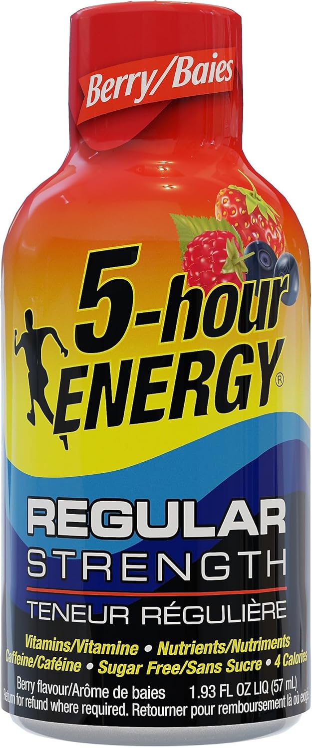5-Hour Energy 5-Hour Energy Drink, Original, Per 12 Berry