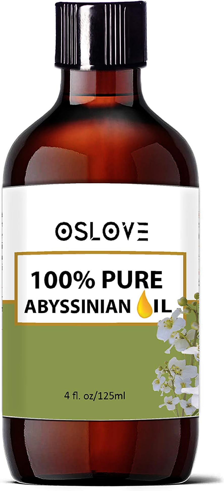100% Pure Abyssinian oil 4 oz Use for Hair and Skin | Smooth Shiny Hair | Softens and Moisturizes Skin