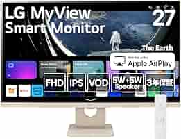 Amazon.co.jp: LG スマートモニター / 27SR50F-E/MyView Smart