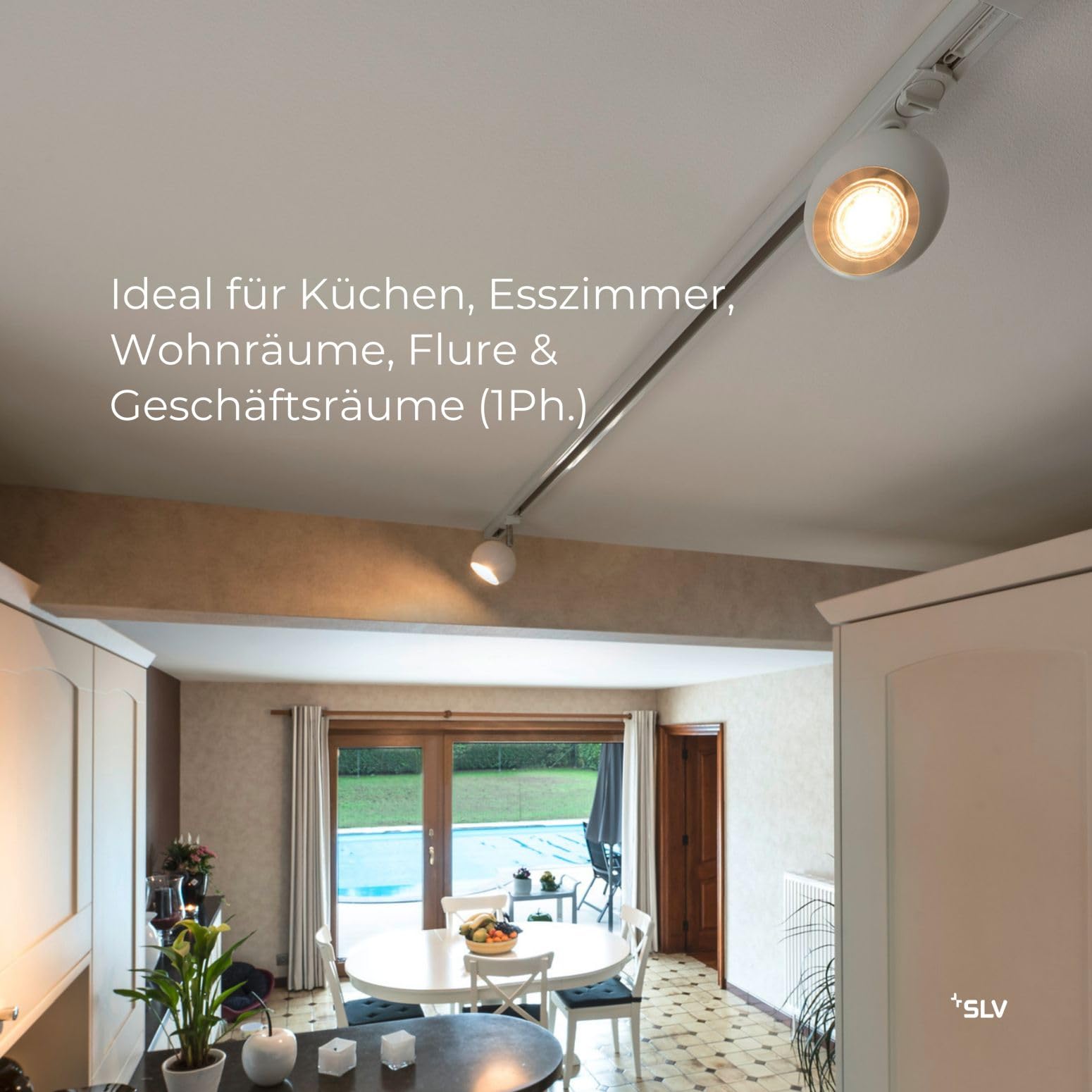 SLV LIGHT EYE, Spot für Hochvolt-Stromschiene 1Phasen